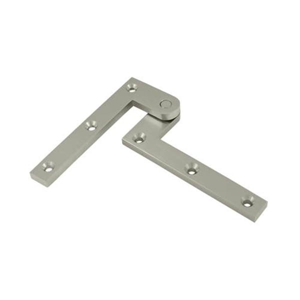 Patioplus 4.37 x 0.62 x 1.87 in. Hinge, Satin Nickel - Solid PA134482 - main